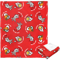 Warner Bros Looney Tunes Silk Touch Throw Blanket, 50 x 60, Merry Merry(D0102H21QYU)