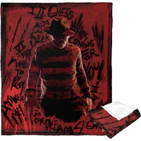 A Nightmare on Elm Street Silk Touch Throw Blanket, 50 x 60, His claws(D0102H2124U)