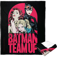 Dc comics Batman Silk Touch Throw Blanket, 50 x 60, gotham city Sirens Team Up(D0102H21g67)
