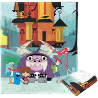 cartoon Networks Fosters Home for Imaginary Friends Silk Touch Throw Blanket, 50 x 60, Outside Fosters(D0102H21LEY)