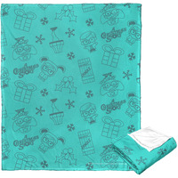 A christmas Story Silk Touch Throw Blanket, 50 x 60, Blue christmas(D0102H21LKV)