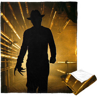 A Nightmare on Elm Street Silk Touch Throw Blanket, 50 x 60, Here comes Freddy(D0102H21gcW)
