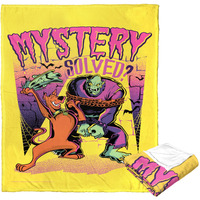 Warner Bros Scooby-Doo Silk Touch Throw Blanket, 50 x 60, Mystery Solved(D0102H21247)