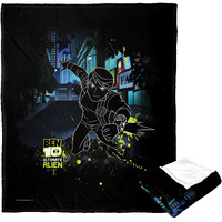 cartoon Networks Ben 10 Silk Touch Throw Blanket, 50 x 60, Ultimate Alien(D0102H21QNA)