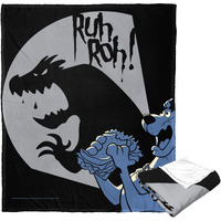 Warner Bros Scooby-Doo Silk Touch Throw Blanket, 50 x 60, Monsterous Shadow(D0102H212NW)