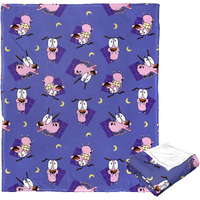 cartoon Networks courage the cowardly Dog Silk Touch Throw Blanket, 50 x 60, Night Terrors(D0102H21QQW)