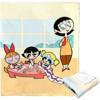 cartoon Networks Powerpuff girls Silk Touch Throw Blanket, 50 x 60, classtime Fun(D0102H21Q17)