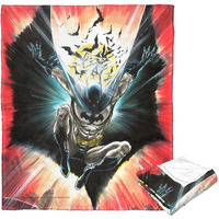 Dc comics Batman Silk Touch Throw Blanket, 50 x 60, Illustrative Batman(D0102H21gVY)