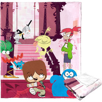 cartoon Networks Fosters Home for Imaginary Friends Silk Touch Throw Blanket, 50 x 60, No Running in the Halls(D0102H21QQA)