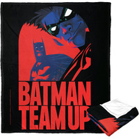 Dc comics Batman Silk Touch Throw Blanket, 50 x 60, Batman and Robin Team Up(D0102H21QHY)