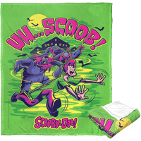 Warner Bros Scooby-Doo Silk Touch Throw Blanket, 50 x 60, Uh Scoob Where are You(D0102H212MY)