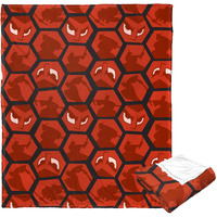cartoon Networks Samurai Jack Silk Touch Throw Blanket, 50 x 60, Jack Hexagons(D0102H21LXY)