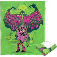 Warner Bros Scooby-Doo Silk Touch Throw Blanket, 50 x 60, Thriller Mystery(D0102H21g0U)