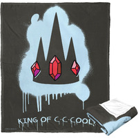 Adventure Time Silk Touch Throw Blanket, 50 x 60, King of cool(D0102H21gWU)