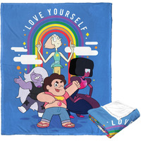 cartoon Networks Steven Universe Silk Touch Throw Blanket, 50 x 60, Love Yourself(D0102H21QMg)