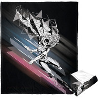 Dc comics Batman Silk Touch Throw Blanket, 50 x 60, geometric cape(D0102H21g8A)