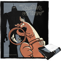 Warner Bros Scooby-Doo Silk Touch Throw Blanket, 50 x 60, Somethings Out There(D0102H212TW)