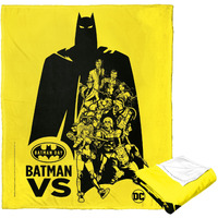 Dc comics Batman Silk Touch Throw Blanket, 50 x 60, Batman Versus(D0102H21QEV)