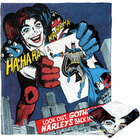 Dc comics Batman Silk Touch Throw Blanket, 50 x 60, Harley is Back(D0102H21Q7g)