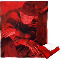 A Nightmare on Elm Street Silk Touch Throw Blanket, 50 x 60, Hellish glow(D0102H21gHA)