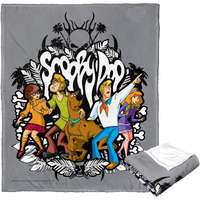 Warner Bros Scooby-Doo Silk Touch Throw Blanket, 50 x 60, Mystery Incorporated(D0102H212DV)