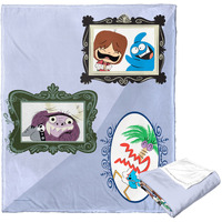 cartoon Networks Fosters Home for Imaginary Friends Silk Touch Throw Blanket, 50 x 60, Framed(D0102H21QWV)