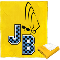cartoon Networks Johnny Bravo Silk Touch Throw Blanket, 50 x 60, JB(D0102H21Q0V)