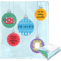 Friends Silk Touch Throw Blanket, 50 x 60, Quippy Ornaments(D0102H21LPV)
