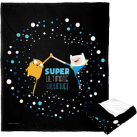 Adventure Time Silk Touch Throw Blanket, 50 x 60, Super Ultimate High Five(D0102H21QIU)