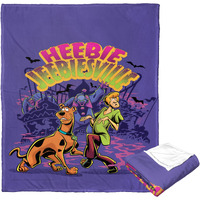 Warner Bros Scooby-Doo Silk Touch Throw Blanket, 50 x 60, Heebie Jeebiesville(D0102H21g7V)