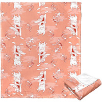 cartoon Networks cow and chicken Silk Touch Throw Blanket, 50 x 60, cow and chicken Repeat(D0102H21LHV)