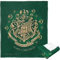 Harry Potter Silk Touch Throw Blanket, 50 x 60, Happy christmas(D0102H21L8W)