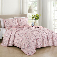 Flora 3Pc BEDSPREAD SET(D0102H5HHB2)