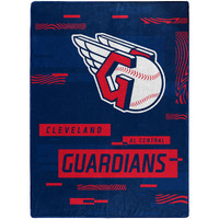 gUARDIANS OFFIcIAL MLB Digitize Raschel Throw Blanket 60 x 80(D0102H94BQW)