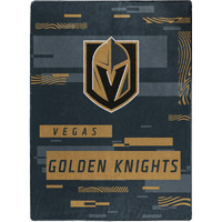 golden Knights OFFIcIAL NHL Digitize Raschel Throw Blanket 60 x 80(D0102H94UX7)