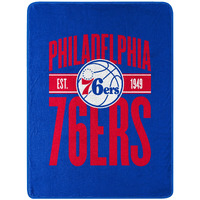 76Ers OFFIcIAL NBA clear Out Micro Raschel Throw Blanket 46 x 60(D0102H94Y6U)