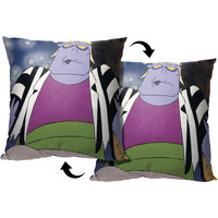 WB Beetlejuice Animated Fraken Beetle Printed Throw Pillow, 18"x18"