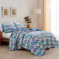 Kuma 3 Piece Bedspread Set(D0102H52YU6)
