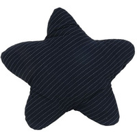 Set of Two Blue 3D Starfish Throw Pillows
