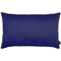 Set Of Two 12 X 20 Sapphire Blue Polyester Zippered Pillow cover