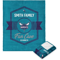 NBA Charlotte Hornets Dominion Personalized Silk Touch Throw Blanket 50X60 Inches