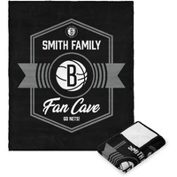 NBA Brooklyn Nets Dominion Personalized Silk Touch Throw Blanket 50X60 Inches