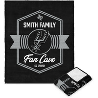 NBA San Antonio Spurs Dominion Personalized Silk Touch Throw Blanket 50X60 Inches
