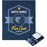 NBA Memphis Grizzlies Dominion Personalized Silk Touch Throw Blanket 50X60 Inches