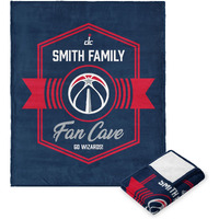 NBA Washington Wizards Dominion Personalized Silk Touch Throw Blanket 50X60 Inches