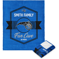 NBA Orlando Magic Dominion Personalized Silk Touch Throw Blanket 50X60 Inches