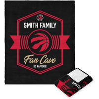 NBA Toronto Raptors Dominion Personalized Silk Touch Throw Blanket 50X60 Inches