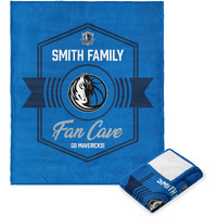 NBA Dallas Mavericks Dominion Personalized Silk Touch Throw Blanket 50X60 Inches