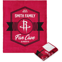 NBA Houston Rockets Dominion Personalized Silk Touch Throw Blanket 50X60 Inches