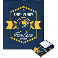 NBA Indiana Pacers Dominion Personalized Silk Touch Throw Blanket 50X60 Inches